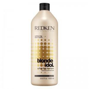  Redken All soft Supple Touch (Бессульфатный шампунь, восстанавливающий баланс pH, специально для волос блонд), 1000 мл.