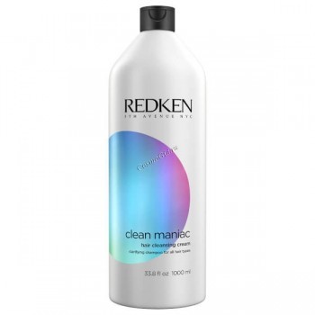 Redken Clean Maniac Hair Cleansing Cream (Технический шампунь для глубокого очищения), 1000 мл