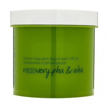Premium recovery.pha&aha (Пилинг-пэды для лица и шеи обновление и регенерация), 1*45 шт