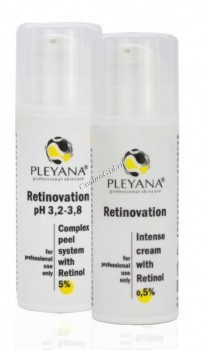 Pleyana Retinol Profi (Комплекс-дуэт для ретинолового пилинга), 2 средства
