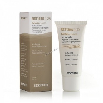 Sesderma Retises Antiwrinkle regenerative cream 0,25% (Крем регенерирующий против морщин), 30 мл