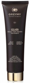 Greymy Silver Result Hair Keratin Treatment (Сильвер Резалт кератиновый крем для восстановления и выпрямления)