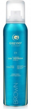 Greymy Volumizing Dry Refresh Shampoo - Brown (Сухой Шампунь для волос (Браун)), 150 мл