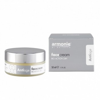 Armonie Face Cream Bio Action 24h (Лёгкий антиоксидантый омолаживающий крем), 50 мл