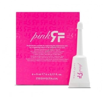 Promoitalia Pink RF (Омолаживающий увлажняющий лосьон для интимной зоны), 5 мл