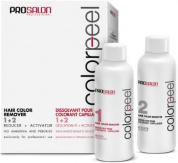 Prosalon Color Peel Kit (Набор для удаления краски с волос), 2*100 мл