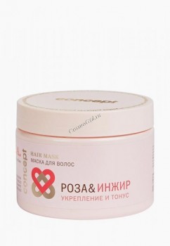 Concept Spa Power & Tonus Hair Mask (Маска для волос Роза и Инжир Укрепление и тонус), 350 мл