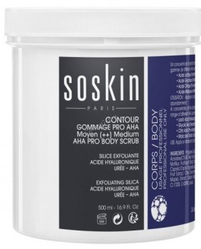 Soskin Contour Gommage Pro Body Scrub (Cкраб для тела «Контур» с фруктовыми кислотами), 500 мл 