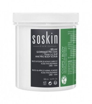 Soskin Relax Gommage Pro Body Scrub (Скраб для тела с фруктовыми кислотами Релакс), 500 мл 