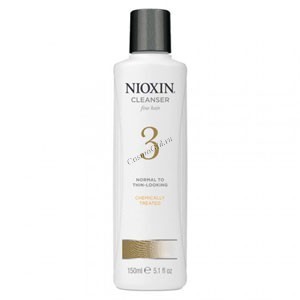 Nioxin Cleanser system 3 (Очищающий шампунь 3), 1000 мл.