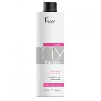Kezy MyTherapy Post Color Neutralizing Shampoo (Шампунь нейтрализующий желтизну), 1000 мл