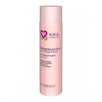 Concept Spa Hydration & Volume Shampoo (Шампунь для волос Орхидея & Жасмин Увлажнение и объем), 250 мл
