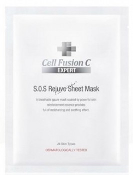 Cell Fusion C S.O.S Rejuveblue Mask (Маска тканевая восстанавливающая и успокаивающая), Снято с производства, аналог в описании