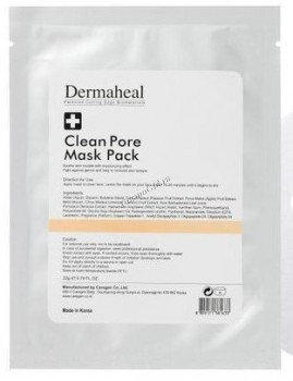 Dermaheal Clean pore mask (Маска для жирной и проблемной кожи), 22 гр.