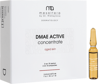 Mesaltera DMAE Activе Concentrate (Концентрат для создания четкого контура лица и повышения тонуса кожи), 10 шт x 2 мл