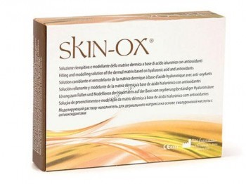 Skin-Ox Осветление кожи, антиоксидантное действие (Гиалуроновая кислота + аминокислоты + витамин С), 3 ампулы х 5 мл
