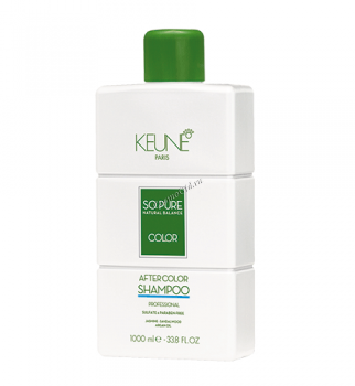 Keune So pure natural balance Color after color shampoo (Спа колор профессиональный шампунь после окрашивания), 1000 мл