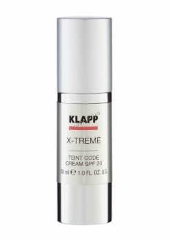 Klapp X-Treme Teint Code Cream SPF 20 (Тонирующий крем), 30 мл