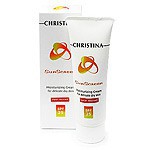 Сhristina sunscreen moisturizing cream with vitamin e for physical tinted spf-25 (Солнцезащитный тональный крем с витамином Е и spf-25), 75 мл.