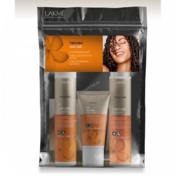 Lakme Teknia Sun Care Travel Pack (Набор солнцезащитных средств для волос), 3 средства