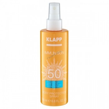 Klapp Immun Sun Body Protection Spray SPF50 (Солнцезащитный спрей для тела SPF50), 200 мл