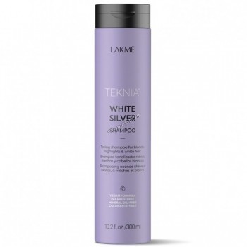 Lakme Teknia White Silver Shampoo (Шампунь для нейтрализации желтого оттенка волос)