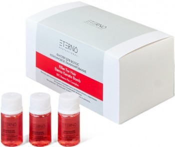 Eterno Professional Keratin Bomb Filler for Hair (Ампулы для волос кератиновое ламинирование)