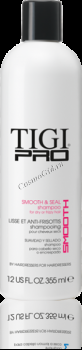 Tigi Pro Smooth & seal shampoo (Смягчающий шампунь для сухих и пористых волос "Гладкость и сила")