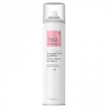 Tigi Copyright Custom Complete Maximum Hold Hairspray (Лак суперсильной фиксации волос), 385 мл