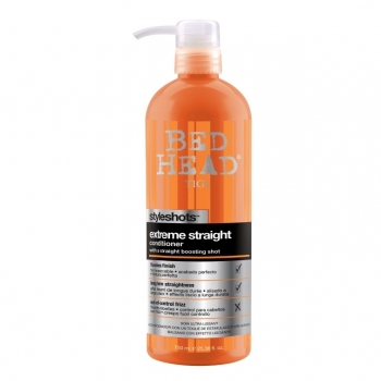 Tigi Bed head styleshots extreme straight conditioner (Кондиционер для разглаживания и защиты от влаги)