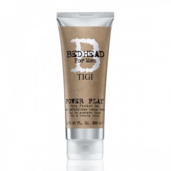 Tigi Bed head for men power play firm finish gel (Гель для волос сильной фиксации), 200 мл