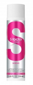 Tigi S-factor serious shampoo (Интенсивный шампунь)