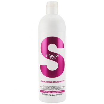Tigi S-factor smoothing lusterizer shampoo (Разглаживающий шампунь для волос)