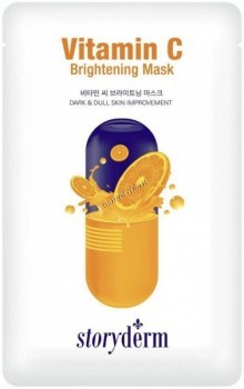 Storyderm Vitamin C Brightening Mask (Осветляющая тканевая маска с витамином С), 25 гр