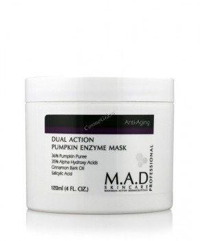 M.A.D Skincare Anti-Aging Dual Action Pumpkin Enzyme Mask (Омолаживающая маска с энзимами тыквы), 120 мл