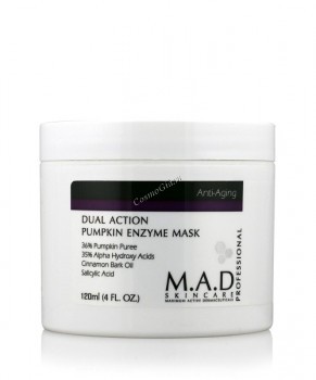 M.A.D Skincare Anti-Aging Dual Action Pumpkin Enzyme Mask (Омолаживающая маска с энзимами тыквы), 120 г