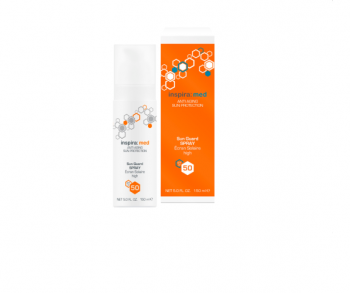 Inspira Sun Guard Spray SPF50 (Солнцезащитный лосьон-спрей SPF50), 150 мл
