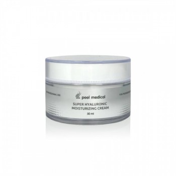 Peel Medical Super Hyaluronic Moisturizing Cream (Гиалуроновый супер увлажняющий крем), 50 мл.