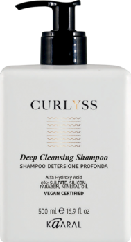 Kaaral Curlyss Deep Cleansing Shampoo (Шампунь глубокого очищения волос), 500 мл