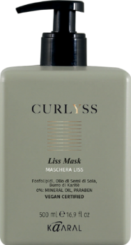 Kaaral Curlyss Liss Mask (Разглаживающая маска для волос), 500 мл