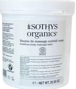 Sothys Nutritious body massage balm (Питательный бальзам для массажа и обертывания ), 800 гр