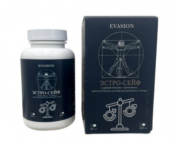 Evasion Эстро-Сейф с диким ямсом, 60 табл