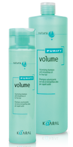 Kaaral Purify volume shampoo (Шампунь -объем для волос), 1000 мл.