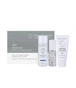 OxygenCeuticals AG Starter Kit (Набор для сухой кожи), 30 мл + 15 мл + 30 мл