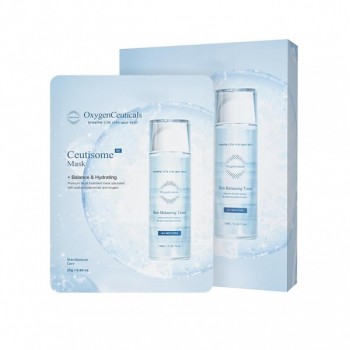 OxygenCeuticals Ceutisome BH Mask (Балансирующая и ультраувлажняющая маска с кислородом), 6 шт