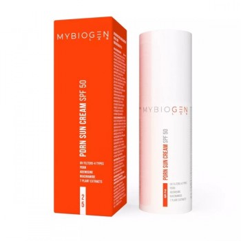 MyBiogen PDRN Sun Cream SPF 50 (Антивозрастной солнцезащитный крем), 50 мл