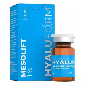 Hyaluform mesolift 1% (Гиалуформ мезолифт 1%), 1шт x 2 мл