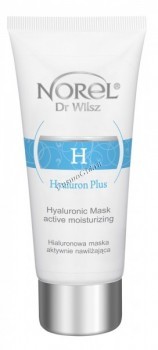 Norel Dr. Wilsz Hyaluron Plus Hyaluronic mask active moisturizing (Гиалуроновая маска для активного увлажнения кожи)