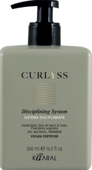 Kaaral Curlyss Disciplining System (Дисциплинирующий крем с Anti-frizz эффектом), 500 мл